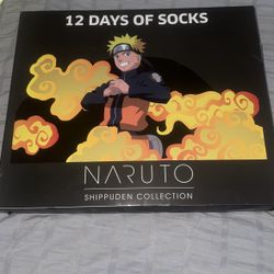 Naruto Socks New In Box 
