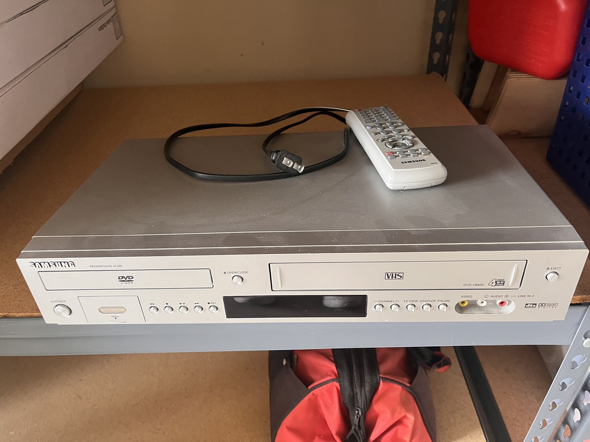 Samsung Dvd And Vhs Combo Player