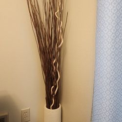 Ikea Decorative Vase With Sticks