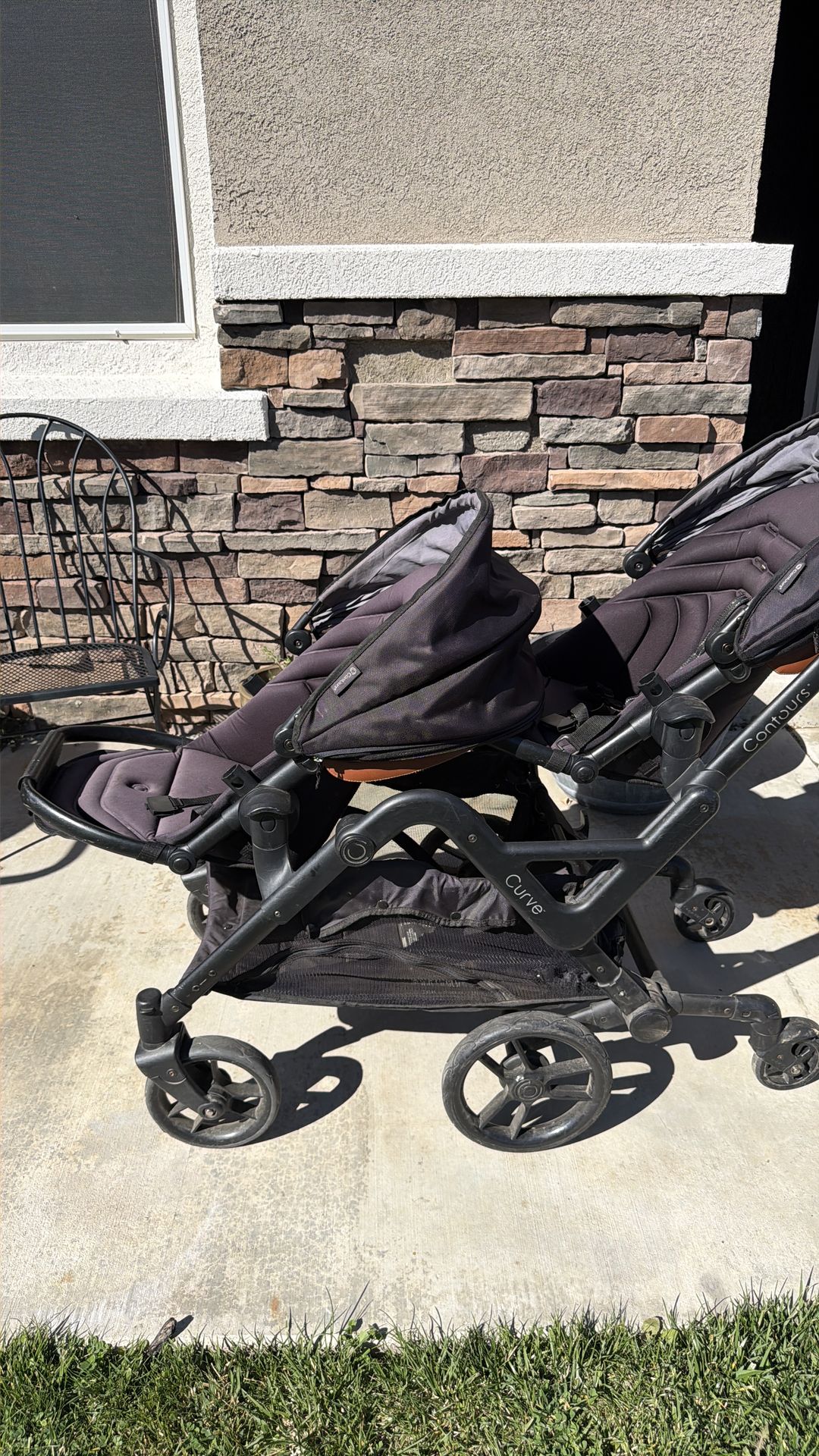 Contours double stroller