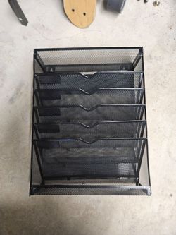 Magnetic fridge organizer