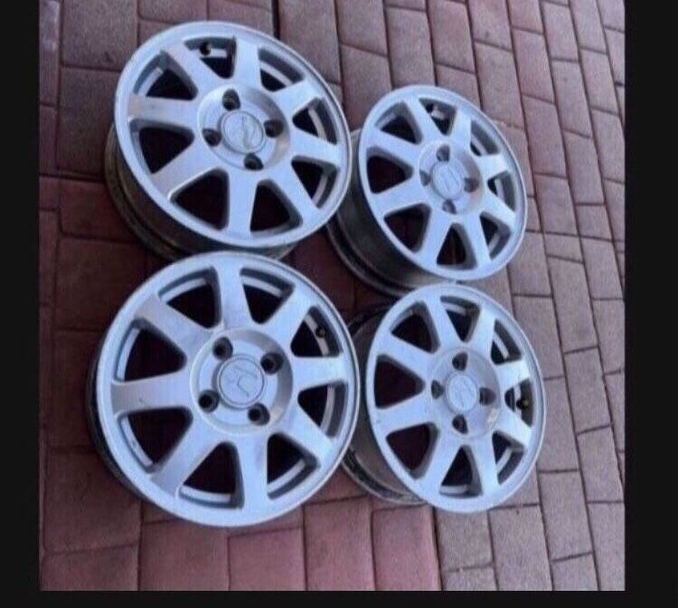 4 — 15x6 4x4.5 4x114.3 Stock Honda Accord Versa Lancer Enkei Wheels Rims Alloy !!!!!!!!!!
