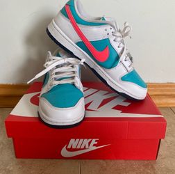 Nike Dunk Low Retro Dusty Cactus/ Thunder Blue Men 9