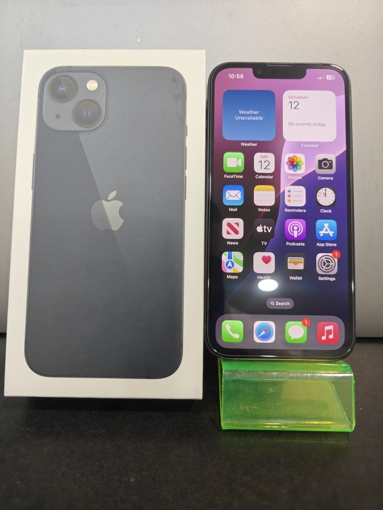 🍎 Apple 🍎 iPhone 13 5G 128GB For (Total Wireless) Only Unlocks On 8-12-25