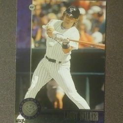 1996 Donruss Larry Walker Colorado Rockies #63 HOF Hall Of Fame Baseball Card Vintage Collectible Sports MLB Trading Major League