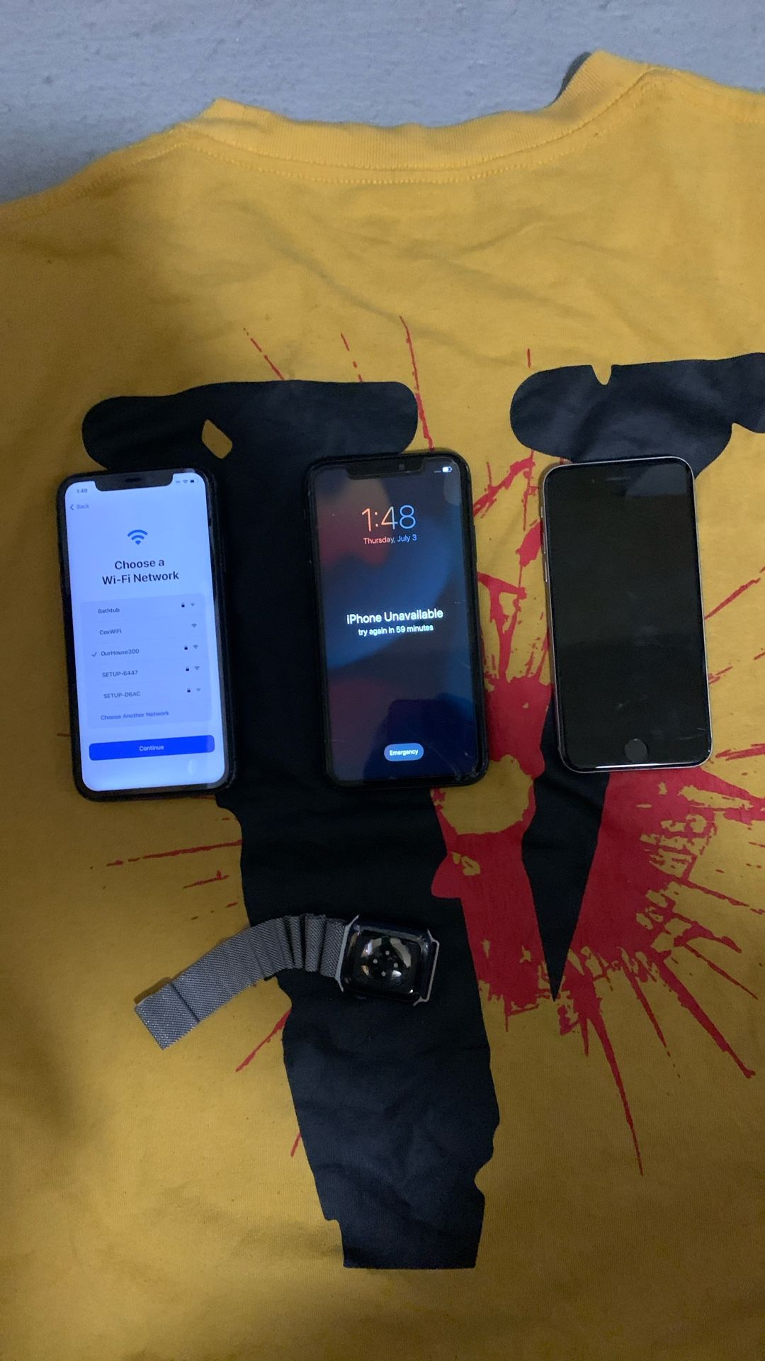 iPhones (For Parts)