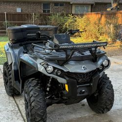 2022 New Can Am Outlander EPS 850 Cc 4x4 Clean Title Power Steering Atv Cuatrimoto Polaris Sportsman//Kawasaki Mule//RZR Highlifter XMR X3 Xp4