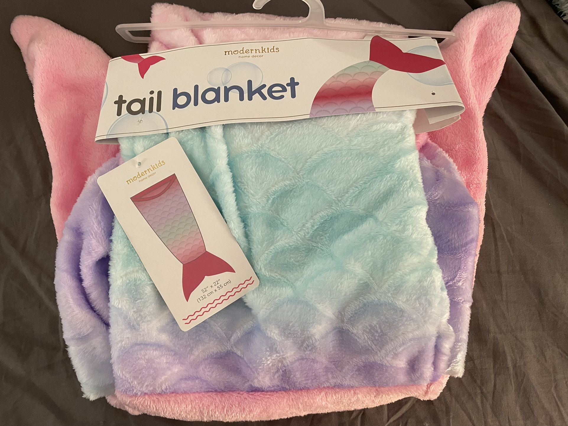 Mermaid Tail Blanket For Little Girls