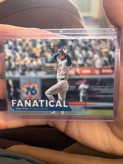 Shohei Ohtani Topps Chrome fanatical 2025
