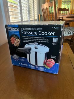 6-Quart Stainless Steel Pressure Cooker - Presto