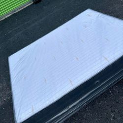 Queen Size Mattress Regular With New Box spring Colchones Nuevos 