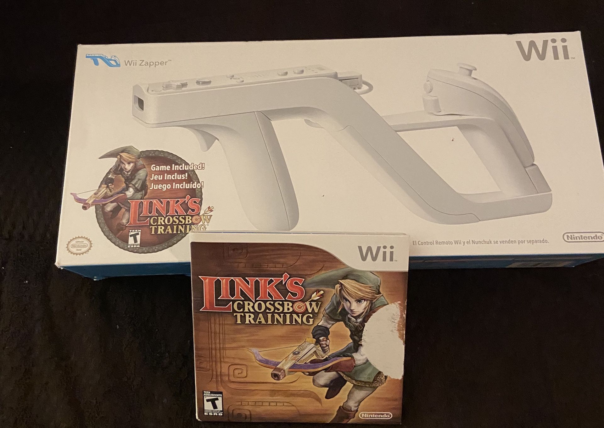 Wii Zapper and Links crossbow training game