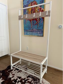 Coatrack/bench