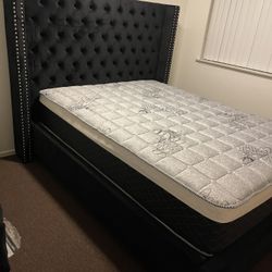 King Size Bed Frame With Mattress