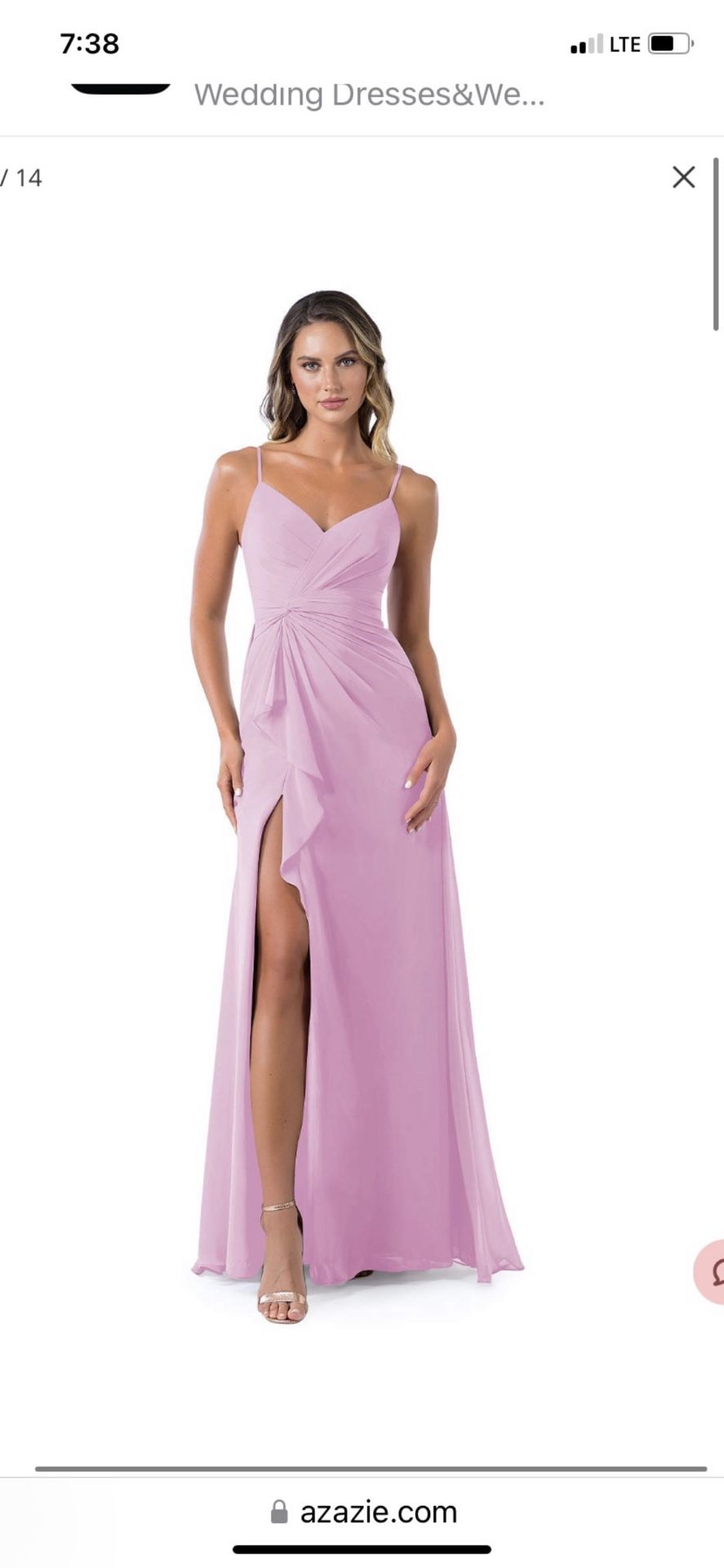 Formal Gown Pink