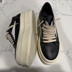 Rick Owens Low Top Basket Size 8.5