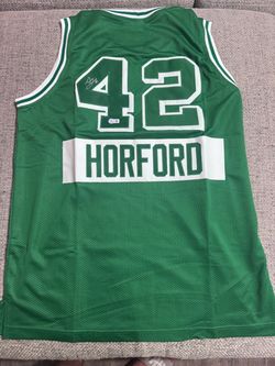 Al Horford Signed autograph custom jersey- Beckett coa- Boston Celtics