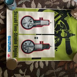1965 Suzuki Poster $50
