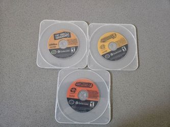 Three Tony Hawk Nintendo GameCube Games