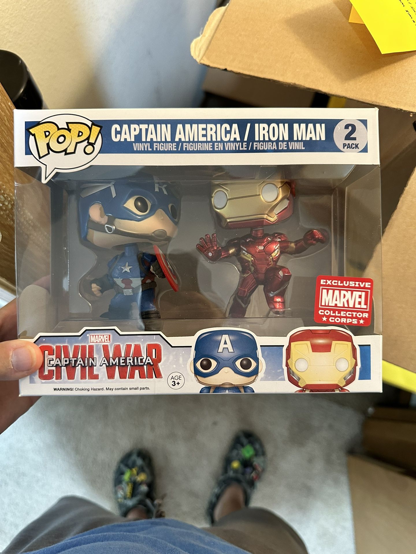 Captain America/ Iron Man Funko