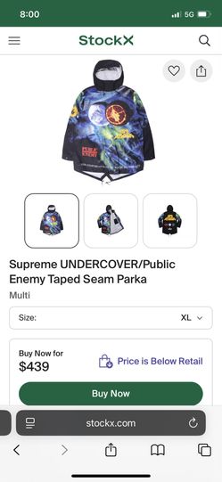 Supreme x Public Enemy Fear Of A Black Planet Jacket