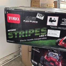 Lawn Mower Toro Battery Operated 