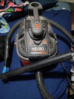 4 gallon rigid portable vac 5 peak horsepower
