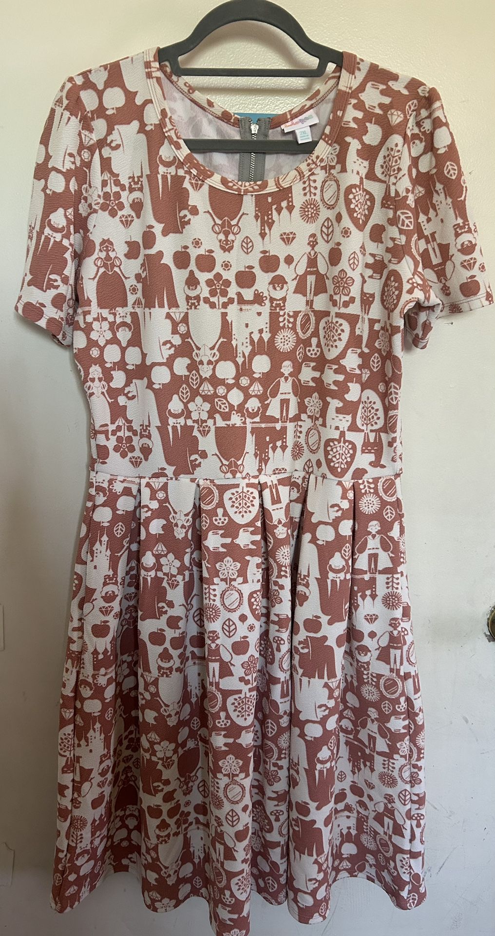 Disney Snow White Dress Size 2X L New