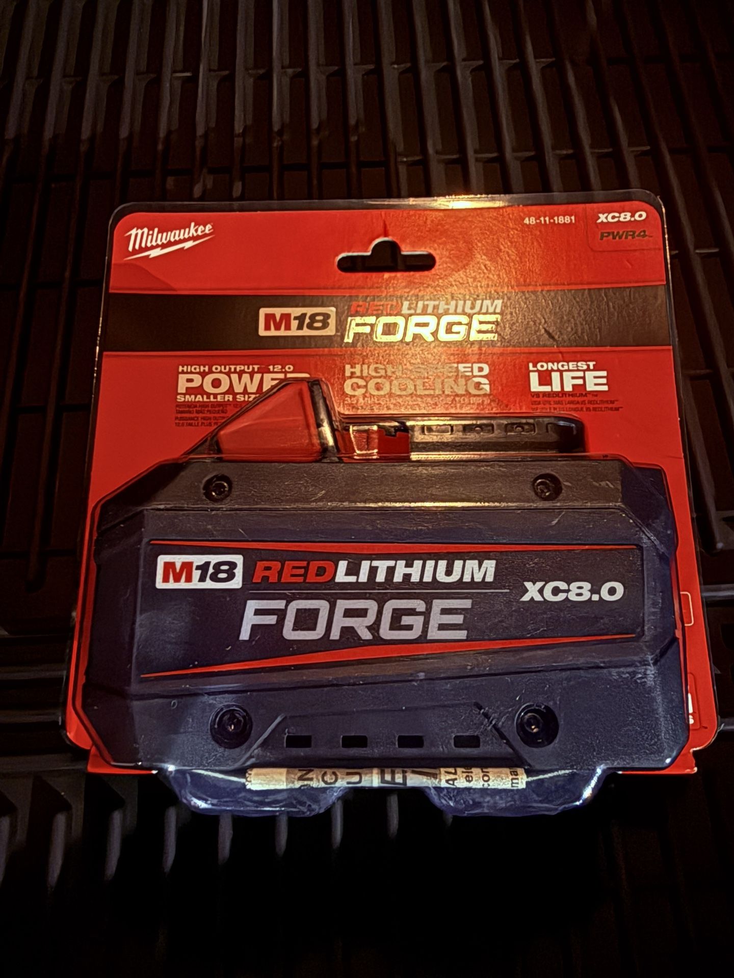Milwaukee M18 Forge Battery 8.0