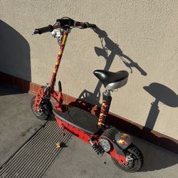 Super Turbo 800 Elite Electric Scooter — Red | Brand New Batteries | $315 OBO