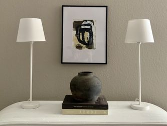 Candlestick Buffet Table Lamps - Set