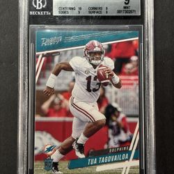 TUA TAGOVAILOA BGS Mint 9 2020 PANINI PRESTIGE #295 ROOKIE 