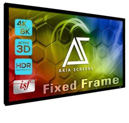 120 Inch Projector Screen Assembled