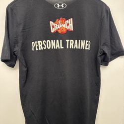 Crunch Fitness Personal Trainer T-Shirt Size Small