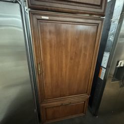 Subzero 36” Built In Refrigerator Panel Ready