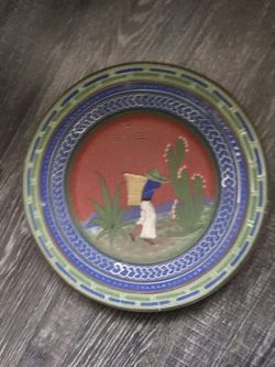 Decor Clay Plate 