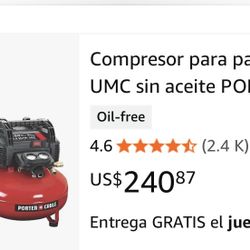 Pistola De Fremiar Y Compressor Y Manguera 
