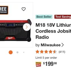M18 Job Site Radio