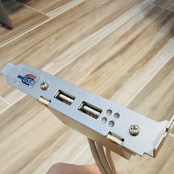 MSI USB 2.0 Hi-Speed PCI Expansion Card 2-Port with 4 LED Indicators Desktop PC