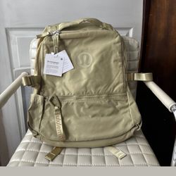 Lululemon Backpack Tan 