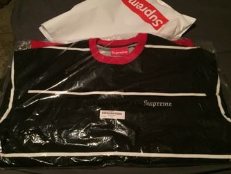 Supreme Striped Crewneck Size Large