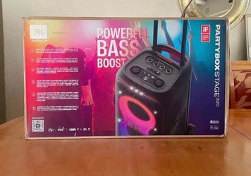 JBL - PartyBox Stage 320 Portable Wireless Party Speaker
