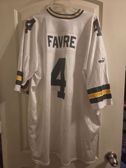 Vintage white Green Bay Packers Brett Favre #4 jersey made by Puma XXL