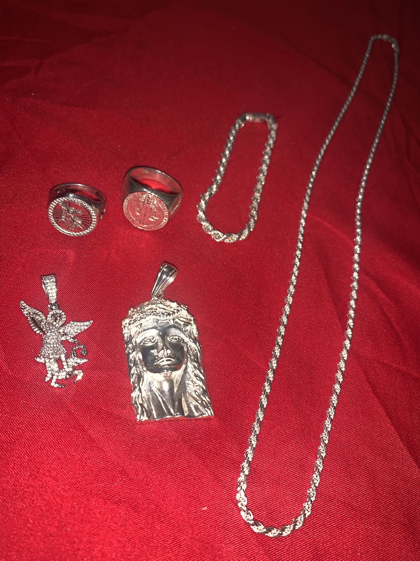 Men 925 Sterling Silver Jewelry