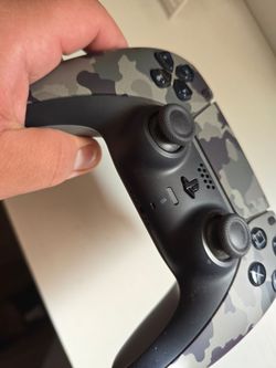 PS5 DualSense Wireless Controller Gray Camo