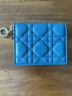 dior keychain wallet