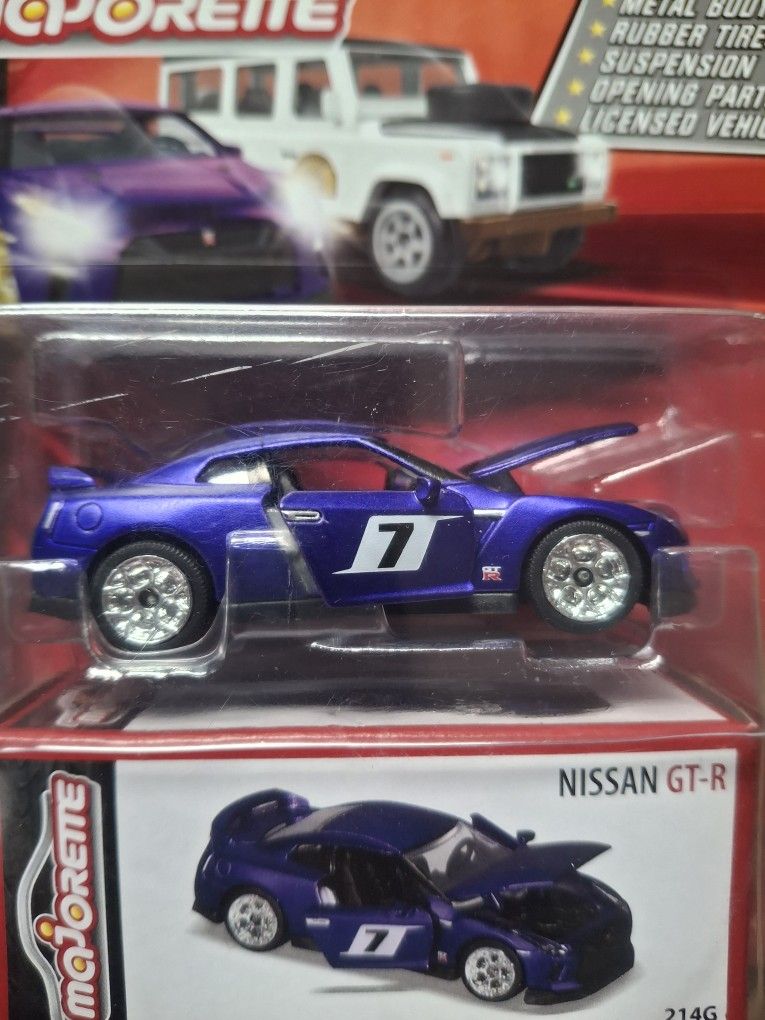 Majorett Nissan GTR Toy Metal