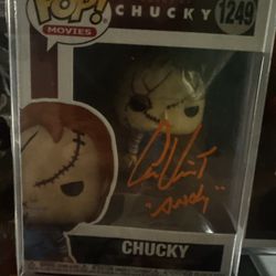 Alex Vincent Signed Chucky Funko Pop