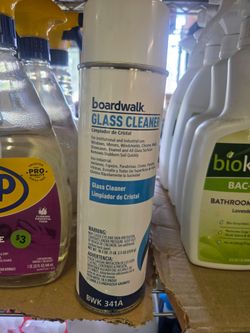 18.5 oz boardwalk glass cleaner