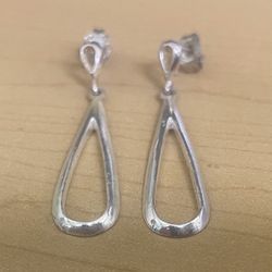 Sterling Silver Teardrops